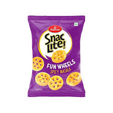 HALDIRAM SNAC LITE FUN WHEELS SPICY MASALA