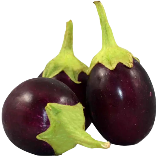 BRINJAL NAGPUR  बैंगन नागपुर (500GM)
