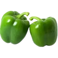 CAPSICUM GREEN  शिमला मिर्च हरा (500GM)
